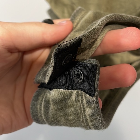 Knox Rose, Olive Green Bodysuit. XS (fits like a small) - Picture 4 of 6